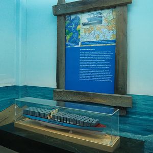 Provenance of the sea water in the Oceanium educational display (Nov 10th, 2018)