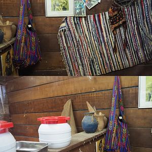 Somewhat strange theming objects in the guinea pig shack (Nov 10th, 2018)