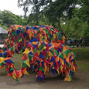 Decorated Elephants