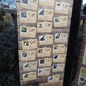 Signage within Buffalo Savanna exhibit