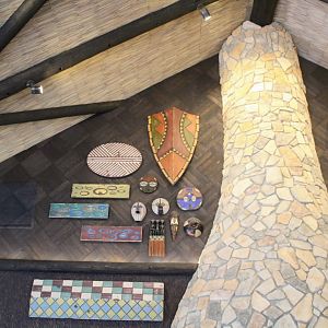 African Lodge Interior