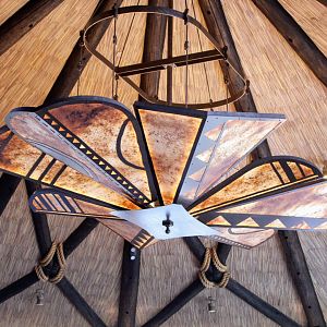 African Lodge Interior