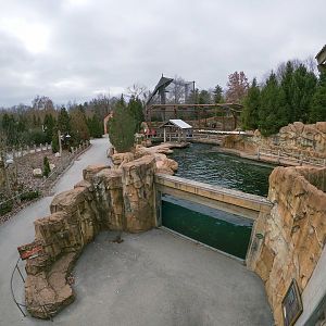 Dec. 2018 - Glacier Run Panorama - Steller's Sea Eagle + Seal/Sea Lion Exhibits