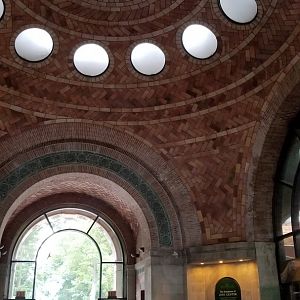 Middle of zoo center