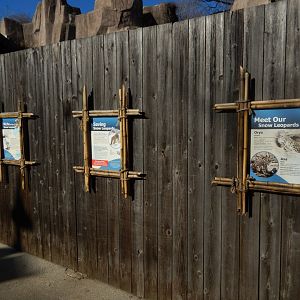1/5/2019 - New Snow Leopard Signage
