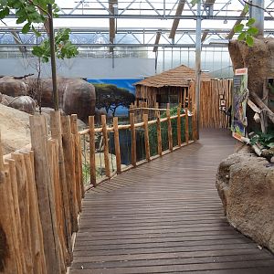 Visitor area in the Crocodile River house (Nov 10th, 2018)