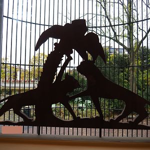 Artwork in historical cage (Nov 10th, 2018)