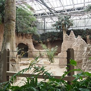 Asian elephant indoor housing in Taman Indah (Nov 10th, 2018)