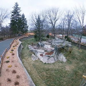 Jan. 2019 - New! Red Panda Forest - Left Exhibit From Bridge