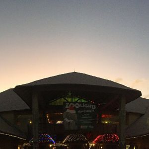 Zoo Lights Entrance
