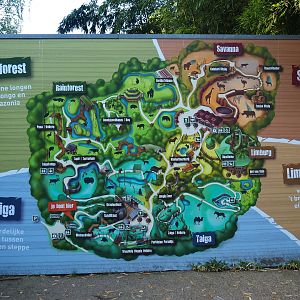 Big map of GaiaZoo (Oct 13th, 2018)