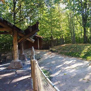Mountain bongo paddock and viewing area (Oct 13th, 2018)