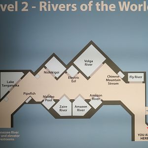 Rivers of the World - Map