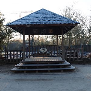 Indian rhinoceros viewing area (Jan 20th, 2019)