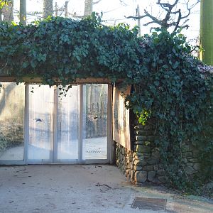 Entrance to the European aviary (Jan 20th, 2019)
