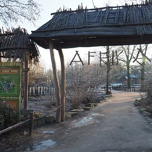 African section entrance gate (Jan 20th, 2019)