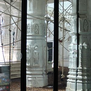 Indoor Orang utan-enclosure