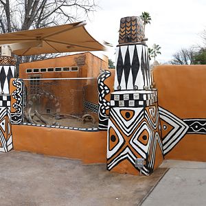 Panorama of meerkat renovation