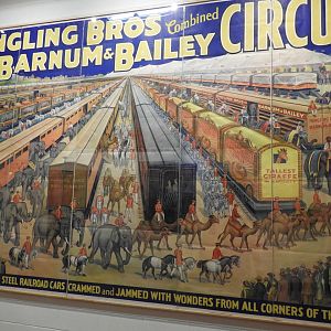 Ringling Bros. and Barnum and Bailey Combined Shows Menagerie Poster - Circus World Museum