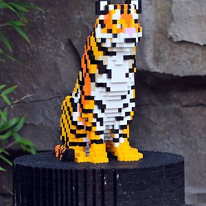 Sumatran Tiger Lego Style