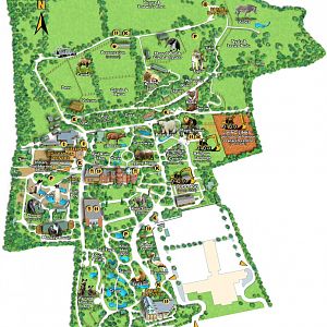 Edinburgh Zoo Map 2007