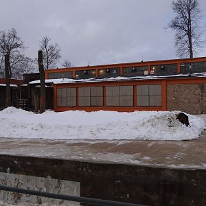 Elephant House and paddock