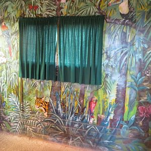 Artwork inside Small Primates House 040319