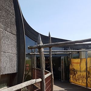 Entrance Giraffe-building