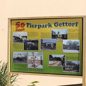 History-sign Barabary macaque-enclosure and Small monkey House