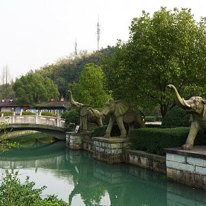 Elephant statues