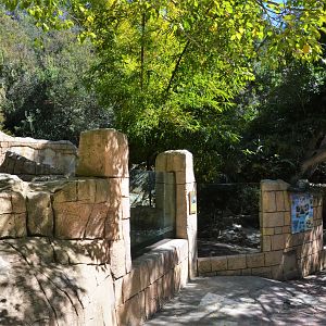 Asian Short-clawed Otter Enclosure at Selwo Aventura, 13/03/19