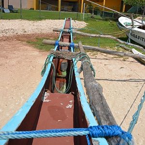 Only about 40 cm wide.