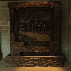 Large wood carving (Aug 28th, 2018)