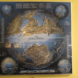 Ocean Floors Map