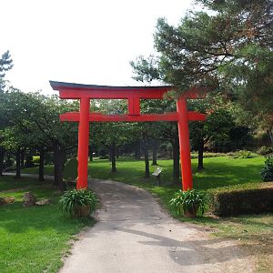 Entrance gate to Japanese area (Aug 28th, 2018)