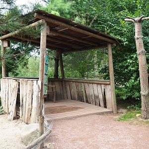 Another ramshackle bird viewing area (Aug 28th, 2018)