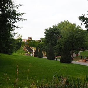 Park view towards the Italian area (Aug 28th, 2018)