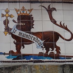 Weird artwork with Dutch national motto (Aug 28th, 2018)