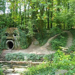 View of forest with Orcus mouth (Aug28th, 2018)