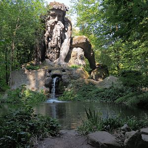 Giant of the Apennines rock sculpture (Aug 28th, 2018)