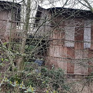 Back-side Indonesian long-house