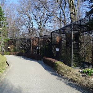 Krakow Zoo 04/2019: Bird enclosures