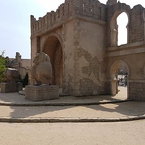 Entrance Baboon "temple"