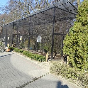 Krakow Zoo 04/2019: Bird enclosures