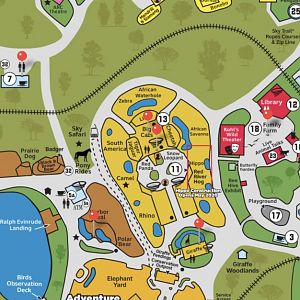 Zoo map 2019