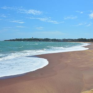 Unusual coloured sands