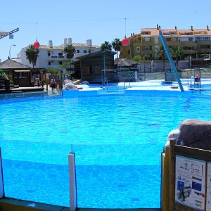 The show pool at Selwo Marina, 2 May 2009
