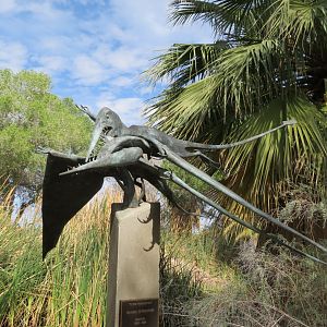 Pterodactyl Statue