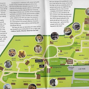 Hamerton Zoo Map 2019