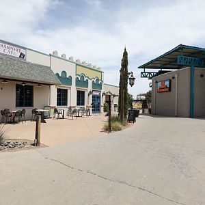 cafe and ampitheater